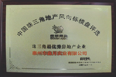 珠三角最优秀房地产企业